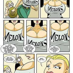 Major Melons Glassfish Comics
