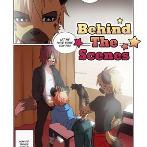 Behind The Scenes – Issue 1 (Hardblush Comics) thumbnail
