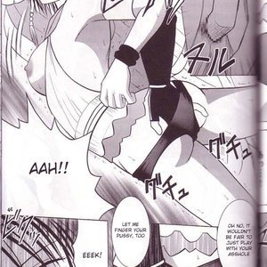 Final Fantasy X-2 Doujinshi - Yuna Rikku Double Hard image 044