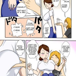 My Son Returned as a Blond Man-Slut image 008