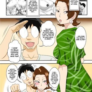 Set on Having Sex - Dripping with Sweat at Aunts Place image 002