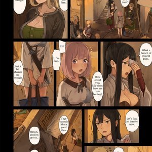 Onna Boukensha-tachi ga sabaku no oasis ni tachi yoru to - Issue 1 image 020