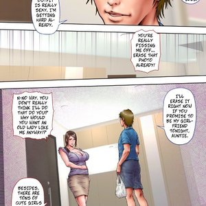 Akogare no Oba o Netoru - Cheating With My Sexy Aunt image 015
