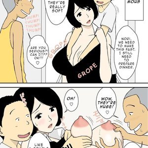 Zokuzoku Ojii-chan to Gifu to Giri no Musuko to Kyonyuu Yome image 022