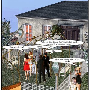 Here Cums The Bride image 002
