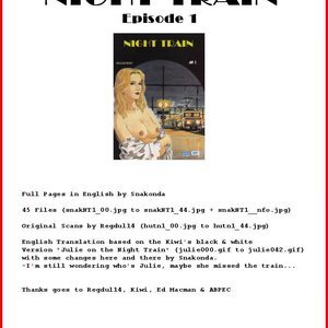 Night Train – Issue 1 (Hugdebert Comics) thumbnail