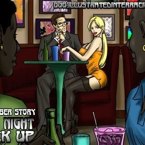 Pub Night Pick Up (IllustratedInterracial Comics) thumbnail