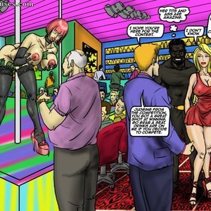 Recession Blues-Wife Forced to Strip image 005