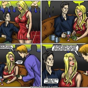 Recession Blues-Wife Forced to Strip image 014