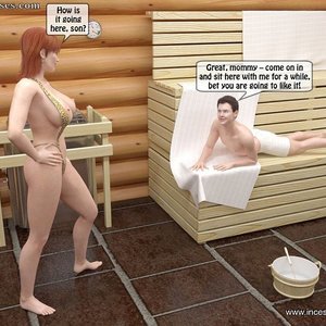 Steamy Incest BDSM Sex in Sweatroom image 011