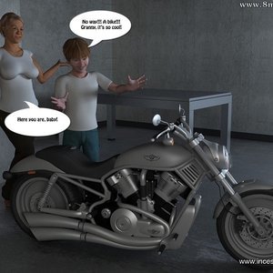 Wanna ride with old biker babe image 004