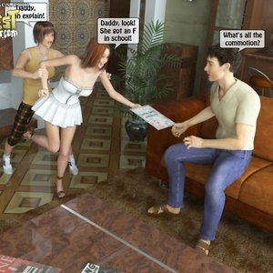 Daddy punishing daughters badly image 008