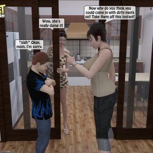 Mother and her Friend Craving for Sons Big Cock image 006