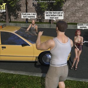 Slutty Daughter Caught by Daddy image 027