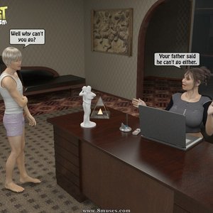 Tired Mommy Having Some Fun with Son image 005