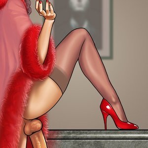 300px x 300px - Behind The Rent (Innocent Dickgirls Comics) - Cartoon Porn Comics