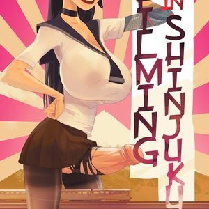 Filming in Shinjuku (Innocent Dickgirls Comics) thumbnail