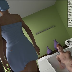 Bathroom fuck for mom and son image 002