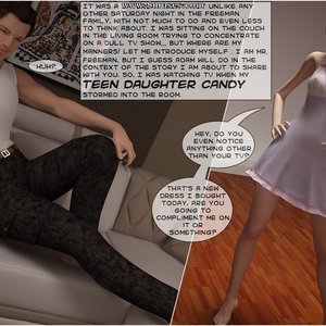 Special care for our horny daddy (InstantIncest Comics) thumbnail