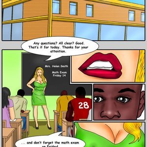 Bbc Teacher Porn Comics - Sex Teacher (Interracial-Comics) - Cartoon Porn Comics