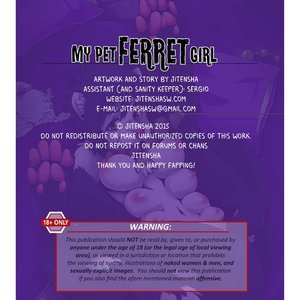 My Pet Ferret Girl image 002