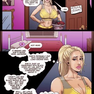 2 Hot Blondes Submit to Big Black Cock - Issue 1 image 004