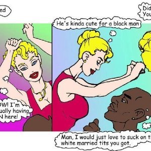 The Black Midget and The White Housewife image 004