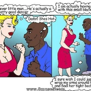 The Black Midget and The White Housewife image 006