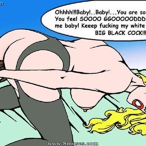 The Black Midget and The White Housewife image 024