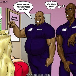 Two Hot Blondes 2 Hunt for Big Black Cocks image 020