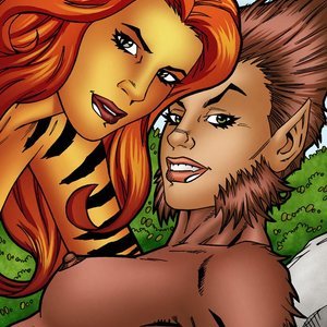 Tigra makes your meat sword purr image 024