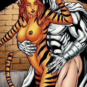 Tigra makes your meat sword purr image 025