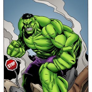Wonder Woman vs the Incredibly Horny Hulk image 002