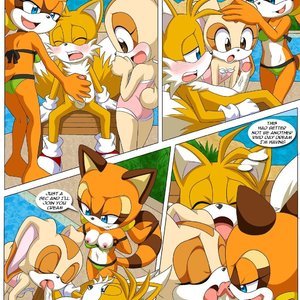 Sonic Porn Comics Pool - Pool Side Fun (Mobiusunleashed Comics) - Cartoon Porn Comics