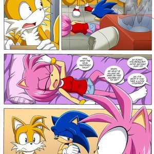 Sonic and Amy with a TWIST image 004