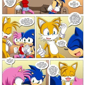 Sonic and Amy with a TWIST image 005