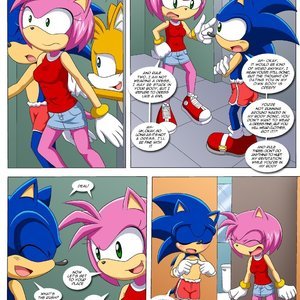 Sonic and Amy with a TWIST image 006