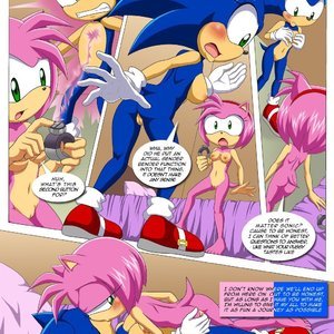Sonic and Amy with a TWIST image 024