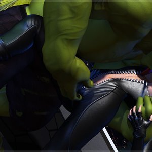 Avengers - Hulk & Black Widow image 005