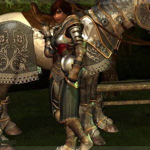Bretonnia Knight and Horse (MongoBongo Comics) thumbnail