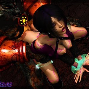 Ryoko and Lava Troll image 031