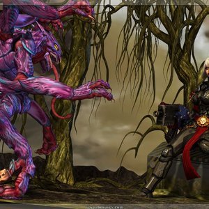 WH40K Sister & Genestealer (MongoBongo Comics) thumbnail