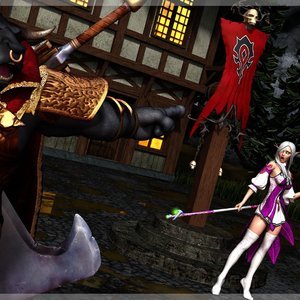 WarCraft - Belf And Worgen image 002