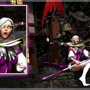 WarCraft - Belf And Worgen image 004