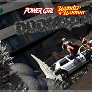 Wonder Woman Power Girl Doomsday (MongoBongo Comics) thumbnail