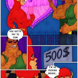 The Flash Cartoon Porn - Flash in Bawdy House (Online Superheroes Comics) - Cartoon Porn Comics