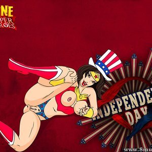 Lucky Average Joe gets to fuck the beautiful Wonder Woman image 001