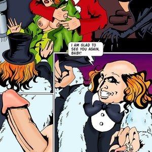 Sexy Journalist Rescued from the Horny Villains image 002