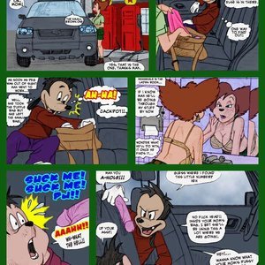 Goof Troop - Peggy Cums Camping (Pandoras Box Comics) - Cartoon Porn Comics