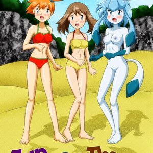 Fun times on the Beach (PokepornLive Comics) thumbnail